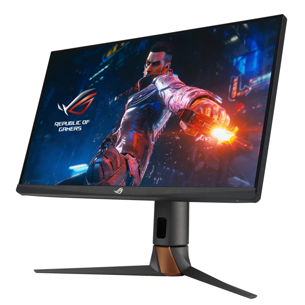 华硕ASUS ROG Swift 360Hz PG27AQN，采用米兰·(milantiyu)全新可支持ULMB2技术的高阶电竞显示器，为电竞玩家打造突破以往的急速游戏体验。（图片来源：ASUS提供）