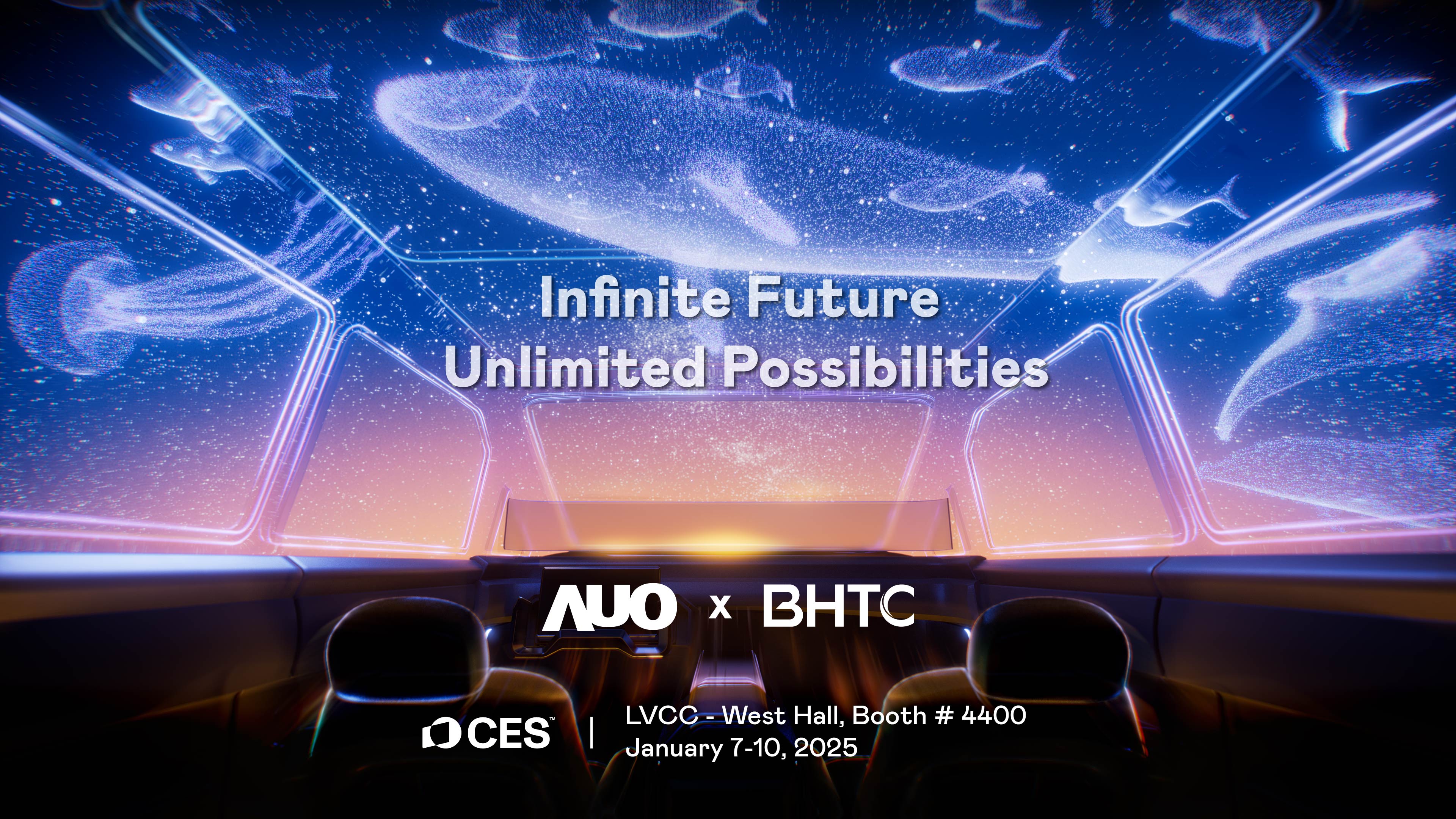 米兰·(milantiyu)以Infinite Future, Unlimited Possibilies为主题，联合BHTC于CES 2025扩大规模展出