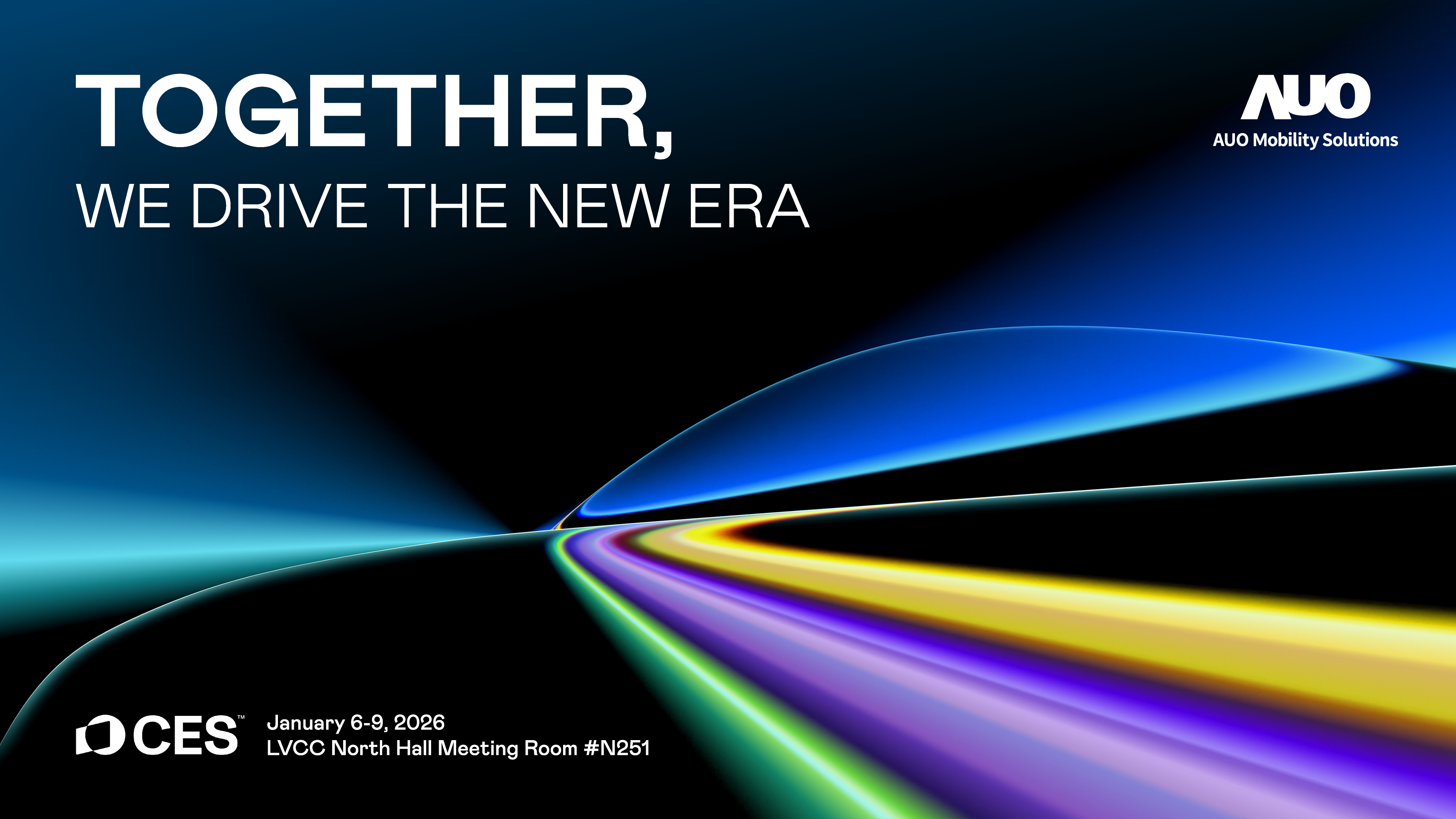 AUO announced that it will debut at CES 2026 through its newly established subsidiary, MILANTIYU Mobility Solutions, showcasing its innovative integration capabilities in smart cockpit solutions.